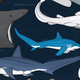 Imagen para el artículo titulado Esta impresionante infografía muestra cerca de 130 especies de tiburón, todas dibujadas a escala